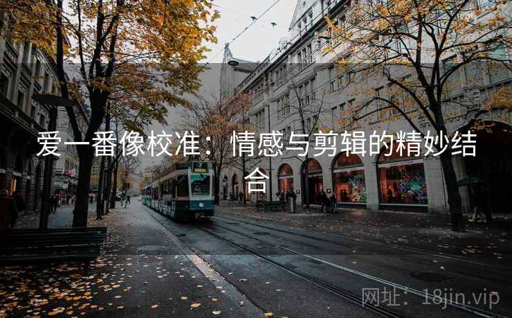 爱一番像校准：情感与剪辑的精妙结合